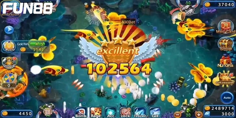 Bắn cá long vương là game đưa ngư thủ hóa thân thành thợ săn thú vị