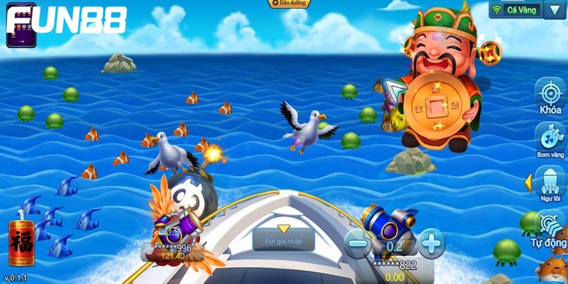 Những ưu điểm hấp dẫn khi tham gia bắn cá vàng 